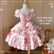 Mademoiselle Pearl Bow Rabbit Tops Blouses Aprons Skirts JSKs and Ops(Reservation/Full Payment Without Shipping)